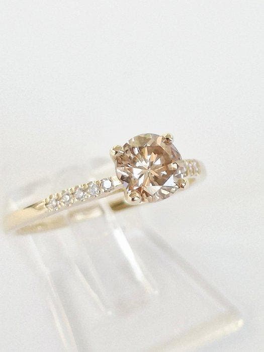 Sans prix de réserve - Bague de fiançailles - 14 carats Or, Bijoux, Sacs & Beauté, Bijoux anciens