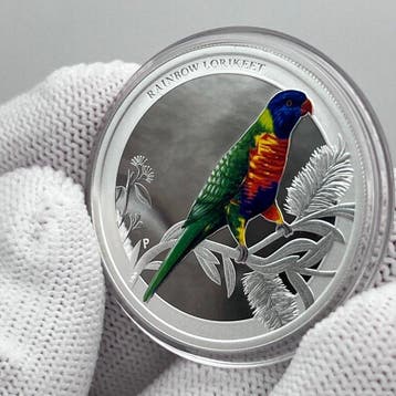 Australië. 50 Cents 2013 – Australian Birds – Rainbow