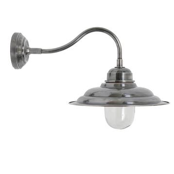 Stal- & Boerderijlampen Messing Stallamp Derby Antiek Zilver, Verzenden, Nieuw