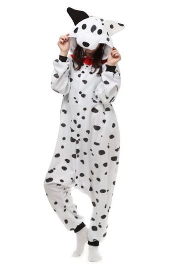 Let op: B-Keuze KIMU® Onesie Dalmatiër Pak 128-134 Dalmatiër, Ophalen of Verzenden, Nieuw
