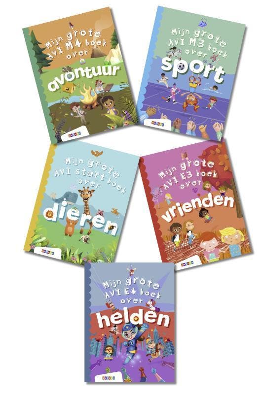Pakket Mijn Grote Avi Boeken (5 Titels) |  | Nieuw, Boeken, Overige Boeken, Nieuw, Verzenden