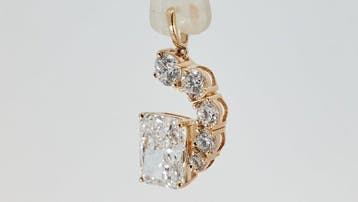 Zonder minimumprijs - Hanger - 14 karaat Geel goud - 2.10ct.