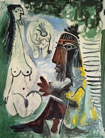 Pablo Picasso (1881-1973) - Les Dejeuners, 1961