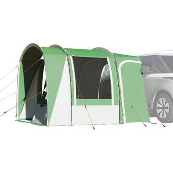 vidaXL Autotent 4-persoons waterdicht groen, Verzenden, Nieuw