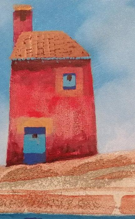 Guido Borelli - riflessi leggeri, Antiek en Kunst, Kunst | Schilderijen | Modern