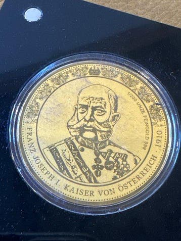 Tsjaad. 3000 Francs 2023 Franz Joseph I. Kaiser von