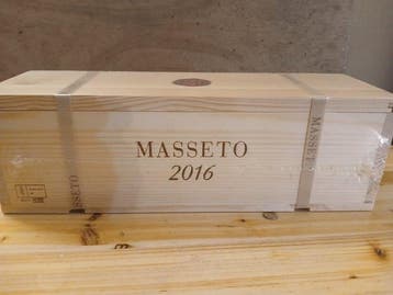 2016 Masseto - Bolgheri - 1 Fles (0,75 liter), Verzamelen, Nieuw