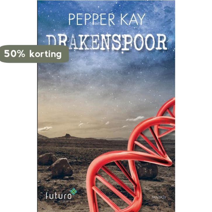 Drakenspoor 9789492221629 Pepper Kay, Boeken, Fantasy, Zo goed als nieuw, Verzenden