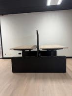 Nieuw Duo Zit Sta Bureau Wang - Configureer zelf - Design, Huis en Inrichting, Bureaus, Verzenden, In hoogte verstelbaar, Nieuw