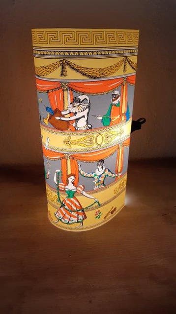 Antonangeli - Piero Fornasetti - Lampe de table - Acrylique