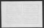 Frankrijk 1944 - Saumur-Libération - vel van 4, Gestempeld