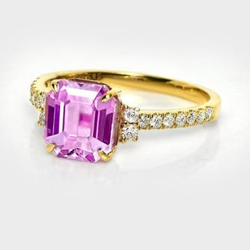 Zonder minimumprijs - Ring - 14 karaat Geel goud, HRD 2,95, Handtassen en Accessoires, Ringen, Nieuw