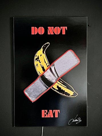 LEDMansion - Banana Pop Led Wall Art