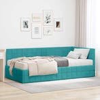vidaXL Hoekbedframe met Matras met hoofdeinde 2 pcs, Huis en Inrichting, Slaapkamer | Bedden, Verzenden, Nieuw