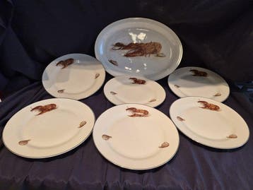 Bavaria - Tafelservies (7) - Porselein - Kreeftservice