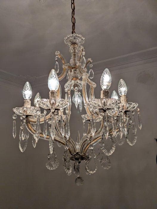 Kroonluchter - Kristal - Maria Teresa, Maison & Meubles, Maison & Meubles | Autre