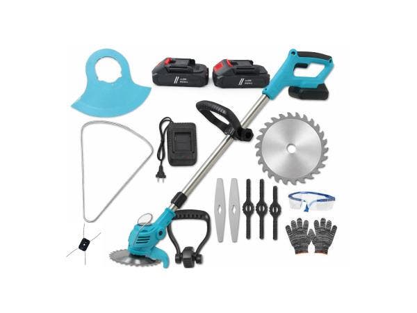 Veiling - Accu Grastrimmer 24 Volt Met 2 Accu1s, Tuin en Terras, Hand-tuingereedschap, Nieuw