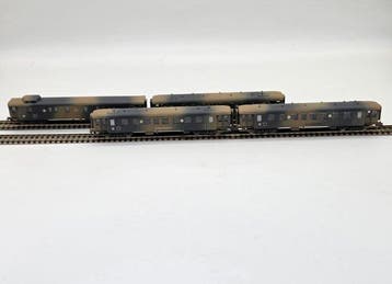 Roco, Fleischmann N - Model treinwagon (4) - Troepenvervoer, Nieuw