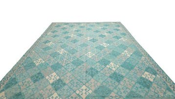 Kelim - Kelim - 405 cm - 292 cm - onbenut-Vintagestyle Kelim, Huis en Inrichting, Nieuw