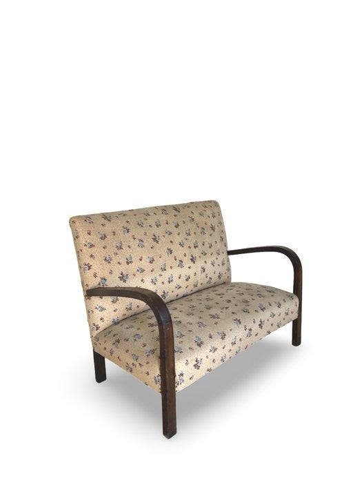 Sofa - Hout, Textiel, Antiek en Kunst, Curiosa en Brocante