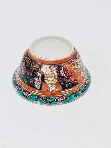Bol (4) - Porcelaine - Collection Bencharong