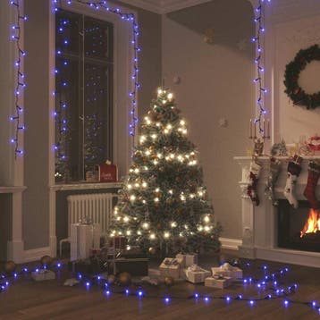 vidaXL Lichtsnoer met 400 LEDs met 8 lichteffecten 40 m, Verzenden