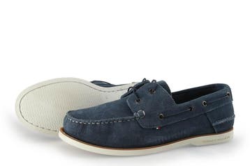 Tommy Hilfiger Bootschoenen in maat 41 Blauw, Kleding | Heren, Schoenen, Tommy Hilfiger, Zo goed als nieuw, Verzenden, Blauw