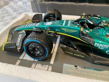 Minichamps 1:18 - Voiture miniature - ASTON MARTIN ARAMCO