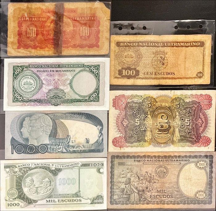 Wereld. - 7 Banknotes - Various Dates (Zonder minimumprijs), Timbres & Monnaies, Billets de banque | Europe | Billets non-euro