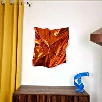 José Soler Art - Steel Silk. Orange- XL