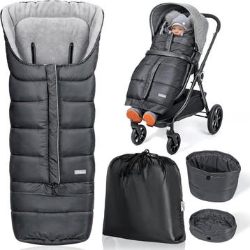 Orzbow Voetenzak 117cm | Retour deal | 48% korting, Kinderen en Baby's, Kinderwagens en Combinaties, Verzenden, Nieuw, Overige merken
