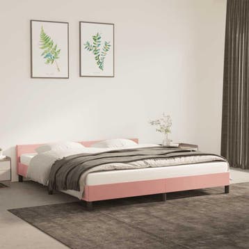 vidaXL Bedframe met hoofdeinde zonder matras 180x200 cm, Verzenden, Nieuw