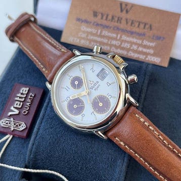 Wyler Vetta - Camper Chronograph - NOS - Zonder minimumprijs, Nieuw