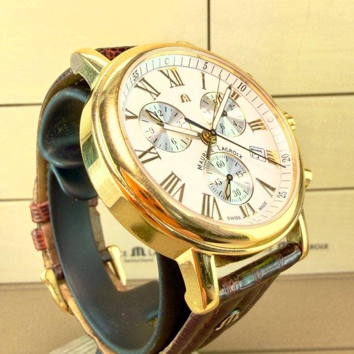 Maurice Lacroix - Unknown - LC1038 - 2010-2020, Handtassen en Accessoires, Horloges | Heren
