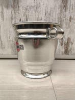 Martini - Seau à glace - Acier - Glacette Martini vintage