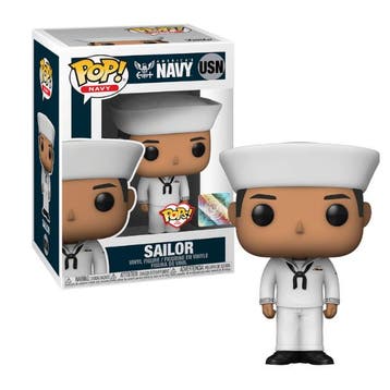 Funko Pop! Navy: America’s Navy - Sailor Male (Hispanic), Collections, Verzenden