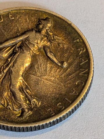 Frankrijk. 2 Francs 1900 Semeuse (Zonder minimumprijs)