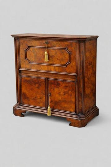 Armoire de bureau - Bois - Hauteur : 89 cm, Antiquités & Art