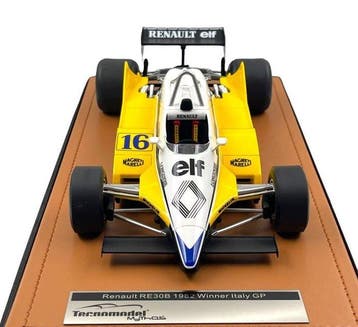 Tecnomodel 1:18 - Model raceauto - Renault RE30B #16 (Rene, Nieuw