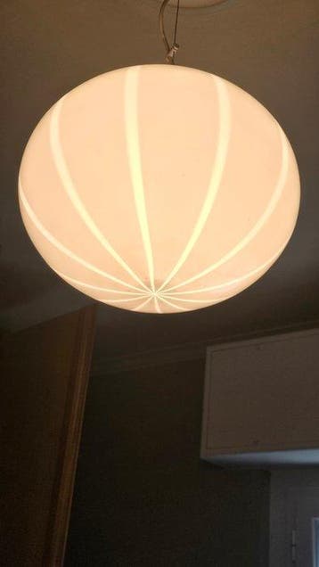 Lampe à suspendre - Verre de Murano - Une spirale