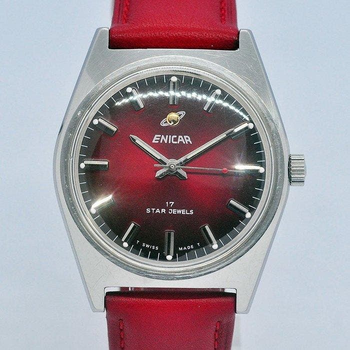 Enicar - Star Jewel - Zonder minimumprijs - 160-54-09B -, Handtassen en Accessoires, Horloges | Heren
