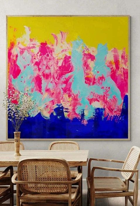 Giogia fl - Maculelé- XXL -, Antiek en Kunst, Kunst | Schilderijen | Modern