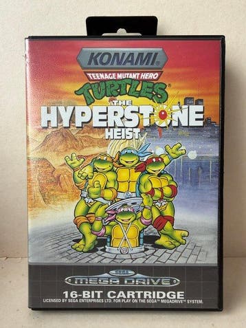 Sega, Konami - Mega Drive - Teenage Mutant Hero Turtles The, Nieuw