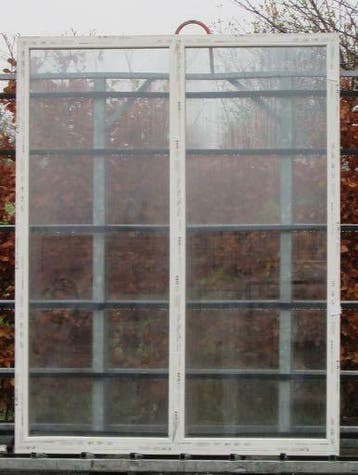 pvc raam , chassis van 166 x 214  creme, Bricolage & Construction, Châssis & Portes coulissantes