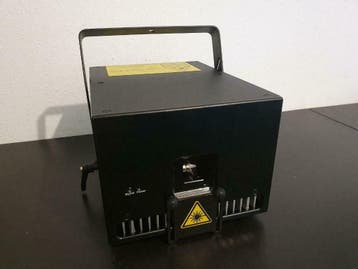 4 watt RGB Full color diode ILDA laser projector+flightcase, Musique & Instruments, Ophalen of Verzenden, Laser