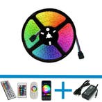LEDStrip RGB - 10 meter - complete set - type 5050 - 30 Led, Huis en Inrichting, Ophalen of Verzenden, Nieuw