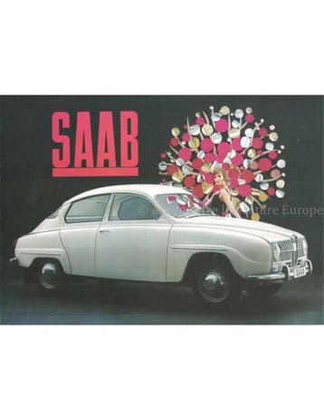 1965 SAAB 96 BROCHURE NEDERLANDS