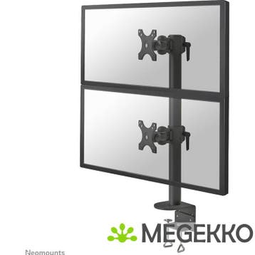 Neomounts 49  dual monitorarm zwart FPMA-D960DVBLACKPLUS, Computers en Software, Verzenden, Nieuw