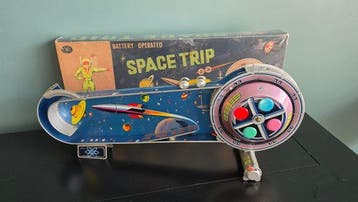 Modern speelgoed - Blikken speelgoed - Extreme Rare Space