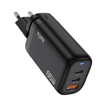 B314P 3-Port Stekkerlader - PD / Quick Charge 3.0 - Power, Verzenden, Nieuw